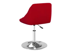 Sillas de comedor giratorias 4 unidades terciopelo rojo tinto