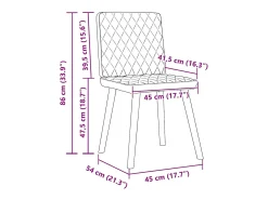 Sillas de comedor giratorias 6 unidades tela negras