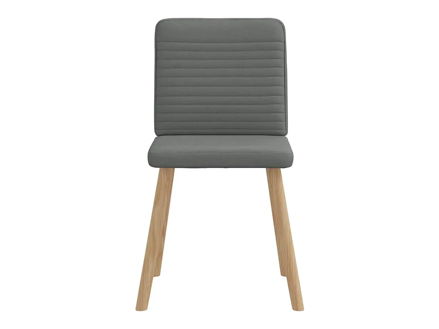Sillas de comedor giratorias 4 unidades tela gris oscuro
