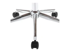 Sillas de comedor giratorias 4 uds tela gris