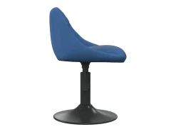 Sillas de comedor giratorias 4 unidades terciopelo azul