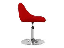 Sillas de comedor giratorias 4 unidades terciopelo rojo tinto