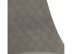Sillas de comedor giratorias 4 unidades terciopelo gris claro