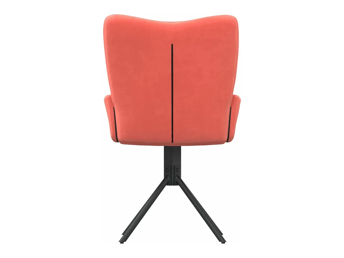 Sillas de comedor giratorias 2 unidades terciopelo rosa