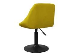 Sillas de comedor giratorias 4 uds terciopelo amarillo mostaza