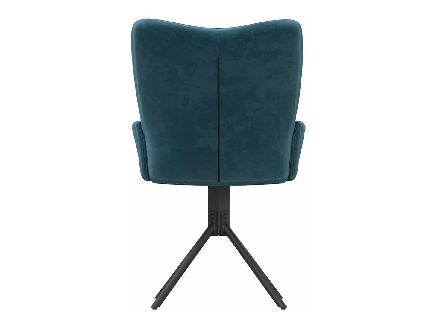 Sillas de comedor giratorias 2 unidades terciopelo azul