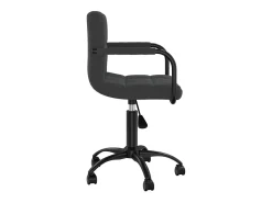 Sillas de comedor giratorias 4 unidades terciopelo negro