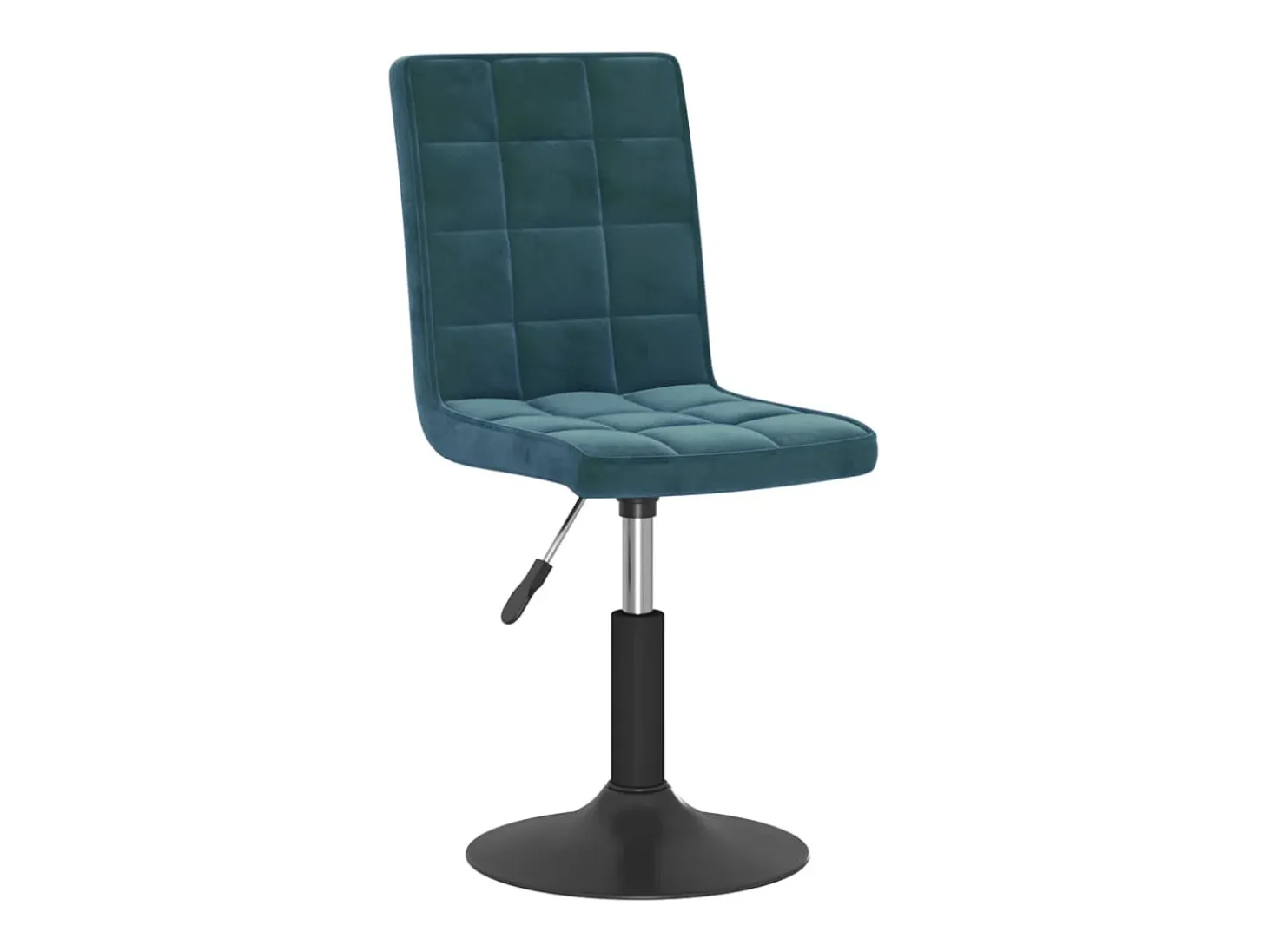Sillas de comedor giratorias 2 unidades terciopelo azul