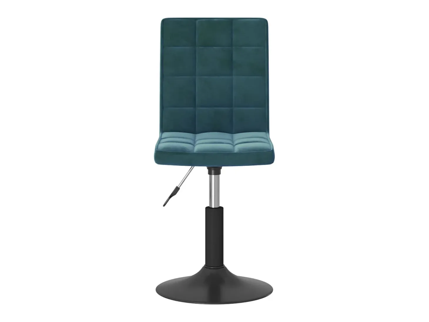 Sillas de comedor giratorias 2 unidades terciopelo azul