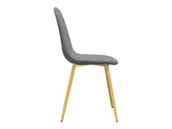 Sillas de comedor giratorias 6 uds terciopelo gris claro