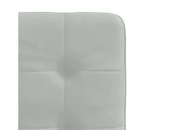 Sillas de comedor giratorias 6 unidades terciopelo gris claro