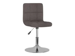 Sillas de comedor giratorias 4 unidades tela taupe