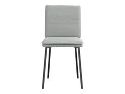 Sillas de comedor giratorias 6 unidades terciopelo gris claro
