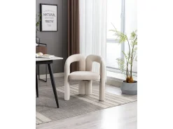Sillas de comedor modernas de terciopelo, sillones tapizados decorativos, sillas de cocina para salón, juego de 2 (64 x 50,5 x 71 cm)
