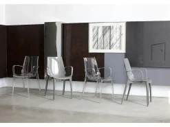Sillas de diseño moderno para cocina bar restaurante Scab Vanity Arm