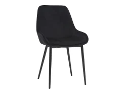 Sillas en tejido negro (lote de 2) HOLO
