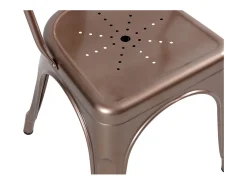Sillas Indus cobre (lote de 2) para un toque de elegancia industrial en tu interior