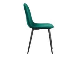Sillas verdes diseño colección BOYLD lote de 4 sillas. Sillas para comedor o cocina.