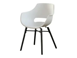 Sillón - blanco Plástico, madera - ZAJA