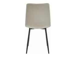 Sillón Valora TURIN de terciopelo beige con diseño ergonómico para sala de estar