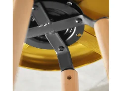 SoBuy FST89-G Taburete de bar con reposapiés