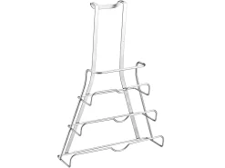Soporte para tapas Serie GALILEO Metaltex - Acabado Polytherm® Plata - Fabricado en Italia