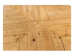 Table LOVARK – Rectangular 160 cm – Madera maciza de pino – Estilo rústico