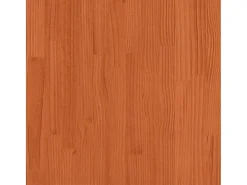 Tablero de mesa redondo madera maciza de pino marrón Ø80x2,5 cm