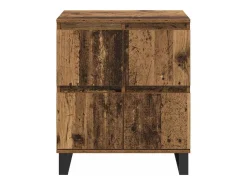 Tableros Lateral 2 piezas Madera vieja 120 x 35 x 70 cm