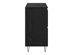 Tableros Lateral 3 piezas Roble negro 180 x 35 x 70 cm