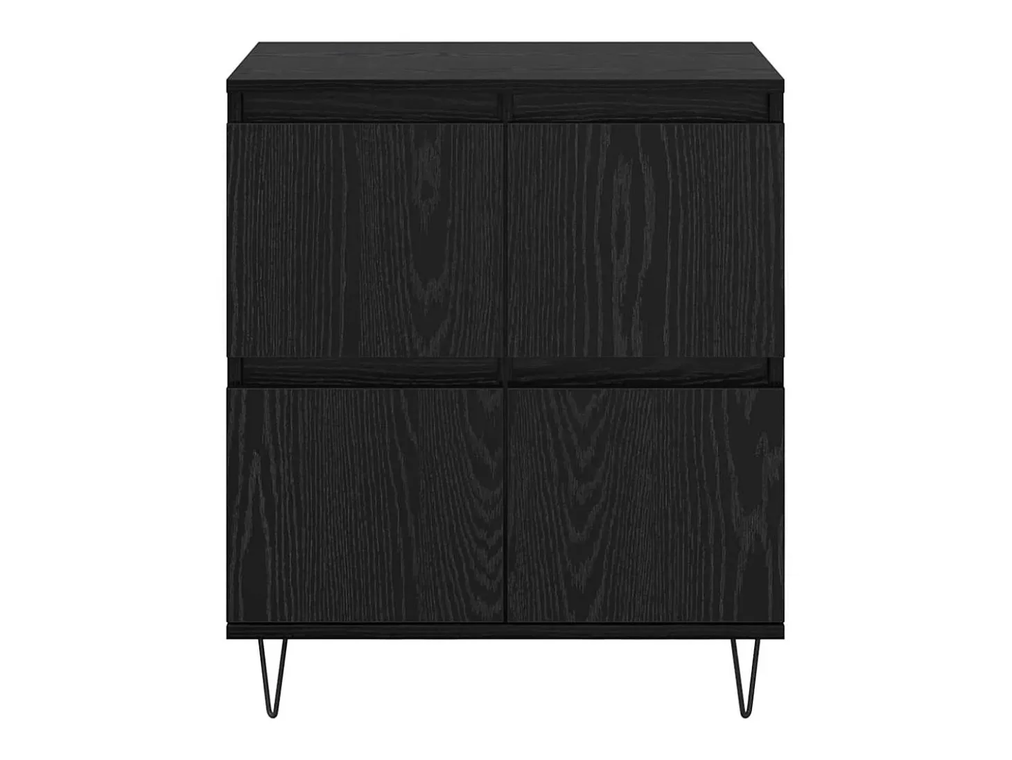 Tableros Lateral 3 piezas Roble negro 180 x 35 x 70 cm