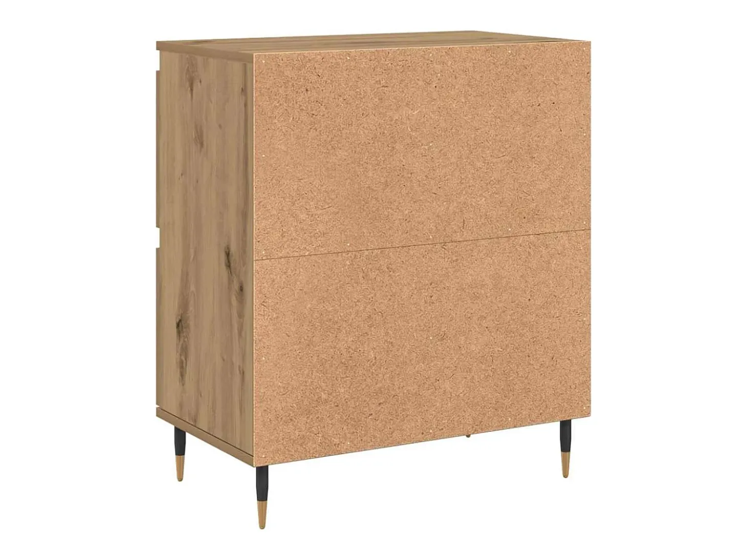 Tableros Lateral 2 piezas Roble artisan 120 x 35 x 70 cm
