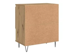 Tableros Lateral 3 piezas Roble artisan 180 x 35 x 70 cm