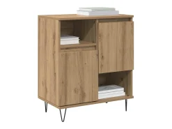 Tableros Lateral 2 piezas Roble artisan 120 x 35 x 70 cm