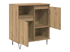 Tableros Lateral 2 piezas Roble artisan 120 x 35 x 70 cm