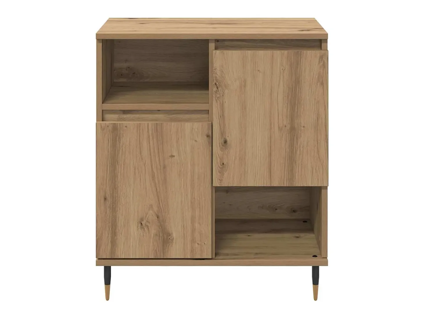 Tableros Lateral 3 piezas Roble artisan 180 x 35 x 70 cm