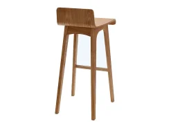 Taburete / silla de bar diseño madera natural escandinavo BALTIK