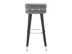Taburete Alto VKH436, Gris, 35x35x74 cm, Kendra Home
