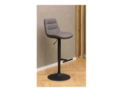 Taburete de bar Adisa marrón.