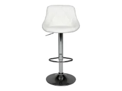 Taburete de bar blanco JASPER