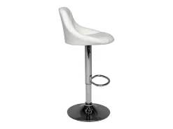 Taburete de bar blanco JASPER