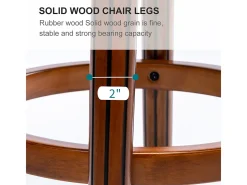 Taburete de bar de cuero genuino con respaldo, giratorio 360°, estructura de madera, azul (54,8 x 54,8 x 96 cm)
