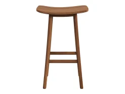 Taburete de bar de madera de teca 77 cm - Vittoria