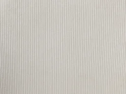 Taburete de bar de pana y metal negro - Altura ajustable - Crema - MASURIE