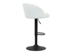 Taburete de bar estilo vintage color blanco. Colección HYDRA