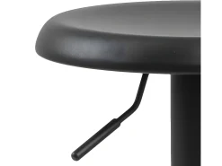 Taburete de bar Finurly negro.