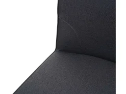 Taburete de bar giratorio MCW-H72, gris oscuro