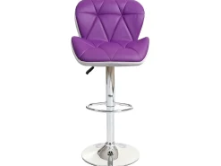 Taburete de bar MCW-A92, púrpura