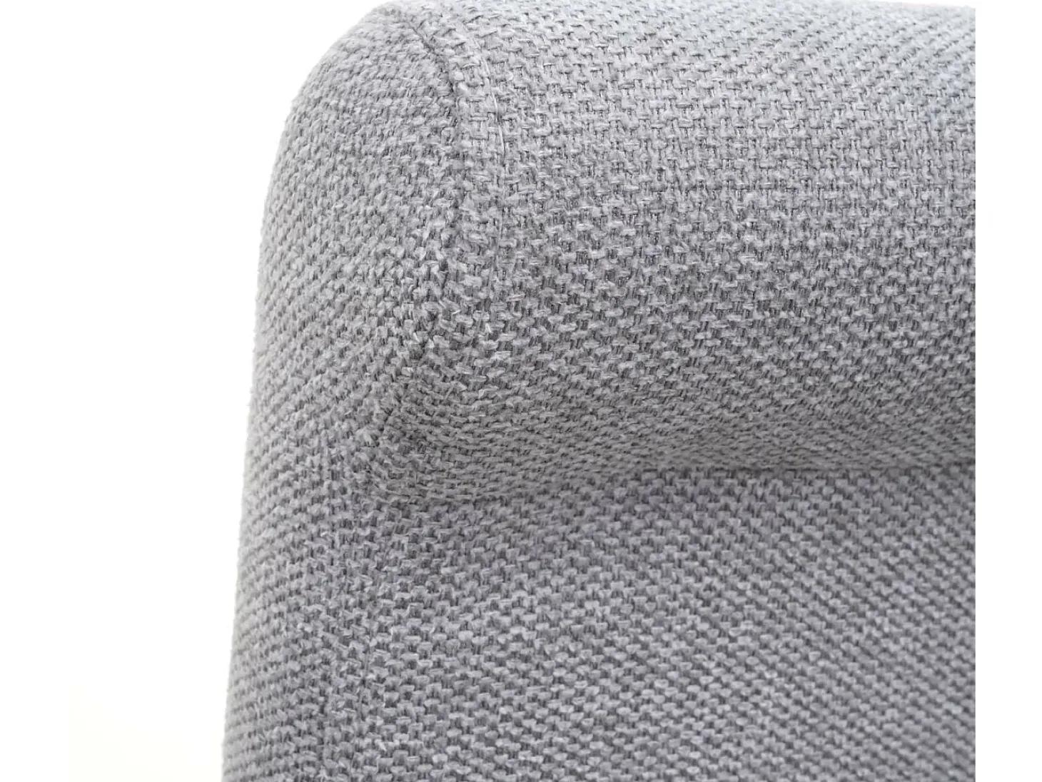 Taburete de bar MCW-C33, gris claro, patas claras, tela/textil