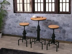 Taburete de bar MCW-N23 (juego de 2), naturaleza